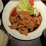 Tairyoushokudou Hiro Umi - 火の本豚の豚バラ定食