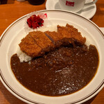 銀座スイス - 元祖カツカレー 1430円。