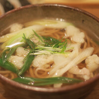 自家製粉石臼挽きうどん 青空blue 本店 - お出汁、ホルモンも、美味しい♪♪