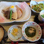 食楽 粋蓮 - 煮魚御膳♪赤魚、なかなかな大きさです♪