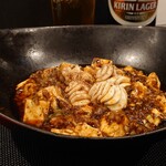 小菜一碟 - ・牛ほほ入り麻婆豆腐 白子トッピング