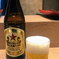 名駅 鮨 天野 - 中瓶ありがたい