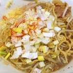 ラーメン二郎 - 白ネギ投下～♪