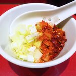 ラーメン二郎 - 待ってる間にカスタマイズ♪（賀正ver）