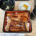 さくめ - うな重 中 3100円