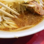 ラーメン二郎 - スープ
