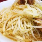 ラーメン二郎 - ヤサイ（そのまま）