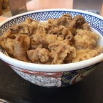 Yoshinoya - 『牛丼、頭の大盛、つゆだく』