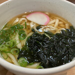 花まつり - うどん定食（わかめうどん）