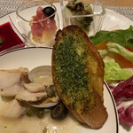 オールデイダイニングレストラン ディ・バート - ガーリックトースト