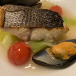 オールデイダイニングレストラン ディ・バート - 選択の魚料理　長崎県産スズキ
