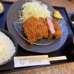 豚肉料理専門店 KIWAMI - 三元豚のロースかつ定食