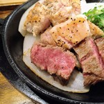 豚ステーキ＆牛タンステーキ十一 六本松店 - 