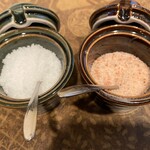 豚肉料理専門店 KIWAMI - 2種類の塩