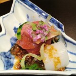 もちづき - お造り、鰹、いか