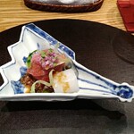 もちづき - お造り、鰹、いか