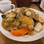 南海飯店 - かたい焼ソバ