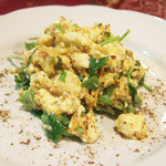 ガラムマサラ - 豆腐のサラダ