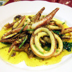 ガラムマサラ - イカの炒め物