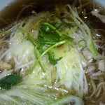 中国料理　龍 - 鶏入り汁そばアップです