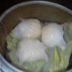 中国料理　龍 - エビ餃子です