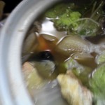 居酒屋 ふじさわ - アンコウの肝接写しようとして失敗(^-^;