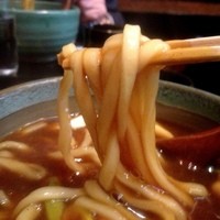 日本橋 やぶ久 - うどんに絡みつくカレー