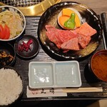 飛騨牛焼肉・韓国料理 丸明 - 飛騨牛切り落とし焼肉御膳