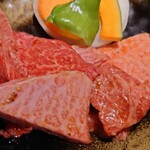 飛騨牛焼肉・韓国料理 丸明 - 飛騨牛切り落とし焼肉