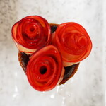 LESS Labo - 林檎のタタン/林檎の薔薇（上から）