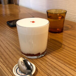 カフェ ヒラナガ - ホットいちごミルク