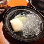 瀬里奈 - しゃぶしゃぶのスープで調理したお野菜・その３です。