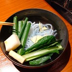 瀬里奈 - しゃぶしゃぶのお野菜・その２です。