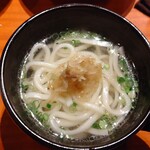 瀬里奈 - 〆のうどんです。