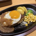 ステーキ宮 - エッグハンバーグ