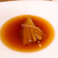 西麻布 香宮 - 【五福臨門】「希少青ザメの姿煮・頂湯プレミアム琥珀ソース」