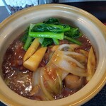 龍潭酒家 - 佐助豚のバラ軟骨・土鍋煮込み