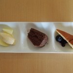 マルドルメ - プチデザート3種