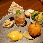 Restaurant & Wines ARISTA - 前菜盛り合わせ 2022年1月