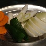 さんきらく - 野菜焼  380円