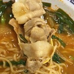 Tokiya - 豚にらチゲラーメン500円