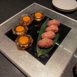 焼肉 神宮 - 名物和牛生ハンバーグ