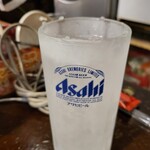 粉ひで - グレープフルーツサワーもジョッキでたっぷり。