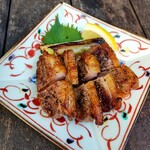 鎌倉 松原庵 - 鴨ロース肉の炙り焼き1700円