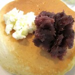 御座候 - ホットケーキにトッピング