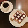 ポピー - 料理写真:小倉トーストとコーヒー