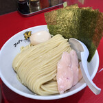 ゴールデンタイガー - 特製ゴールデンつけ麺 1000円。大盛り(400g) 100円。海苔まし 100円