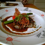 モンテ・イル・キャンティ - メインの肉料理（牛ヒレのステーキ）