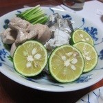 延喜寿し - ざく、ゆびき、きも