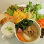 サンパ - ランチプレート　フレンチ風トリッパ煮